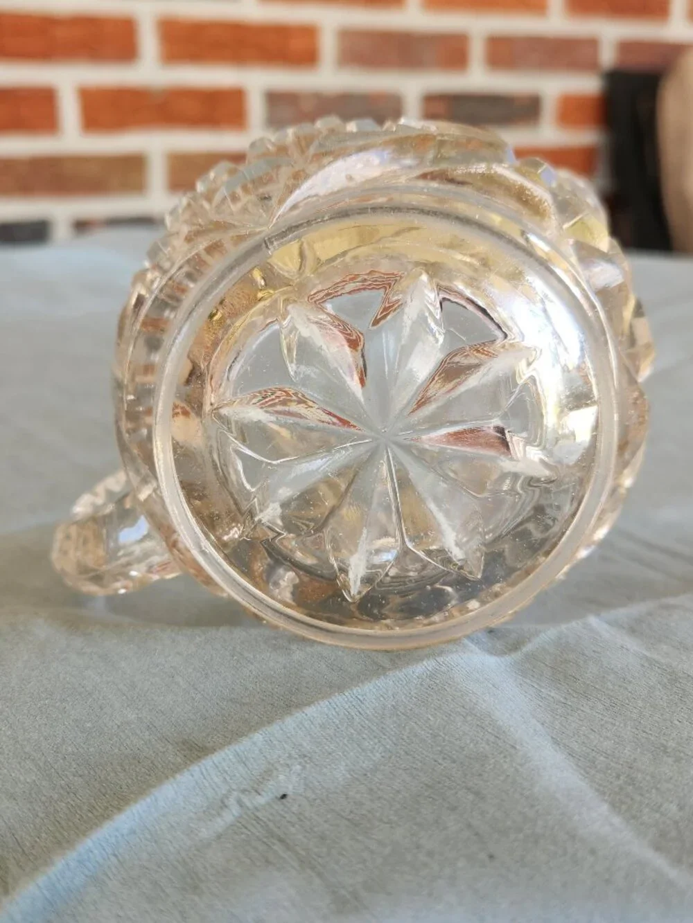 Vintage Star of David Creamer by New Martinsville